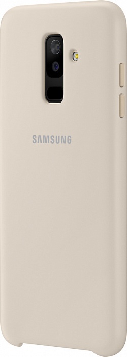 Чехол оригинальный Samsung Dual-layer для Samsung A6+ 2018 (золото)